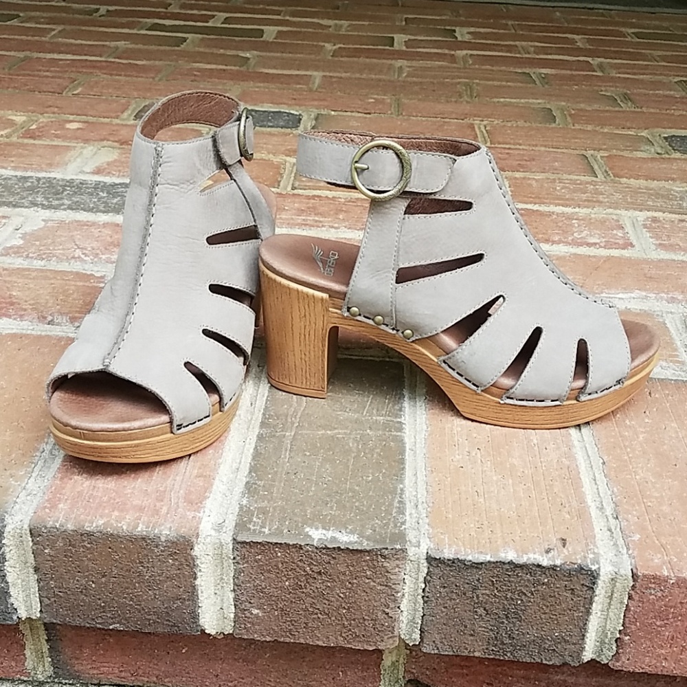 Dansko heeled sandals- Demetra